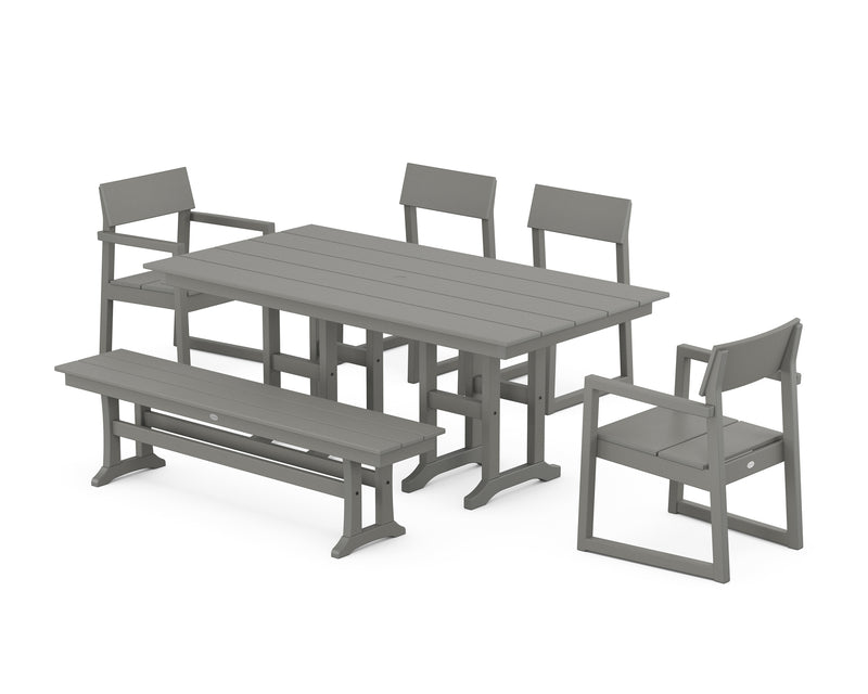 Picture of Edge 6 Piece Farmhouse Dining Set