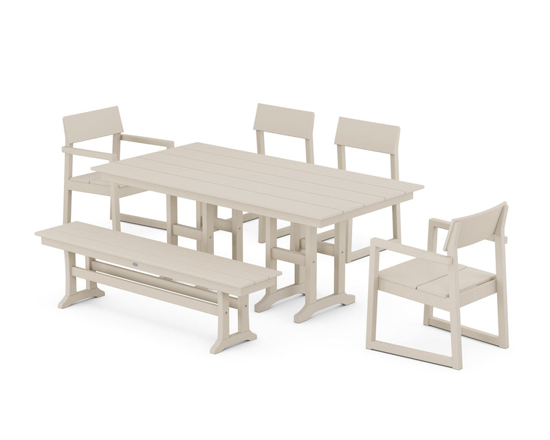 Picture of Edge 6 Piece Farmhouse Dining Set