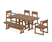 Picture of Edge 6 Piece Farmhouse Dining Set
