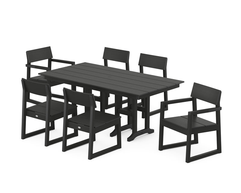 Picture of Edge 7 Piece Farmhouse Dining Set