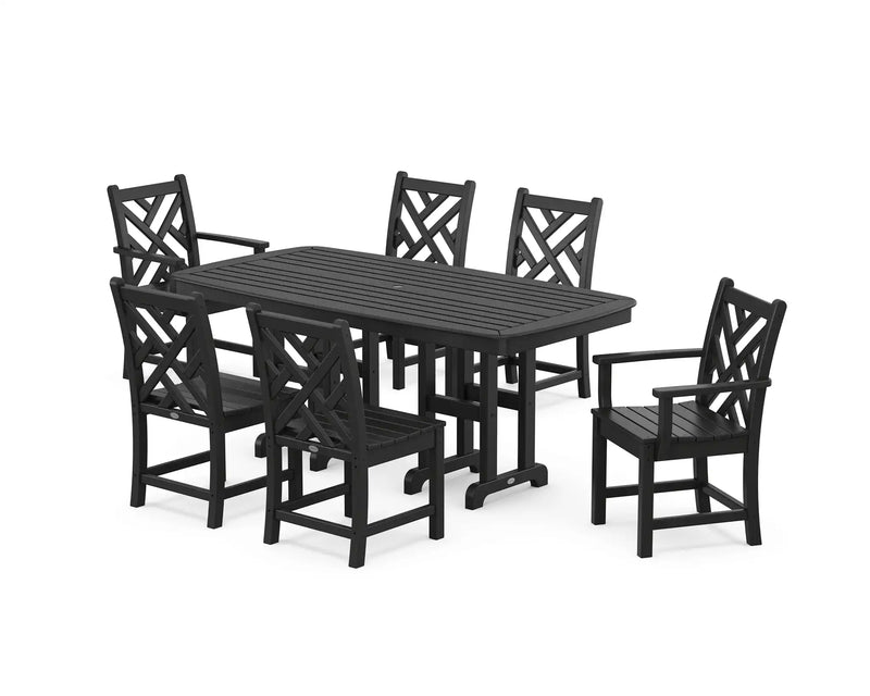 Chippendale 7 Piece Dining Set - The Great Escape