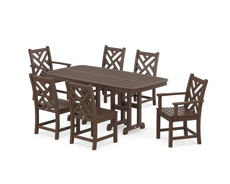Chippendale 7 Piece Dining Set - The Great Escape