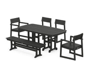 Picture of Edge 6 Piece Dining Set W/ Bench