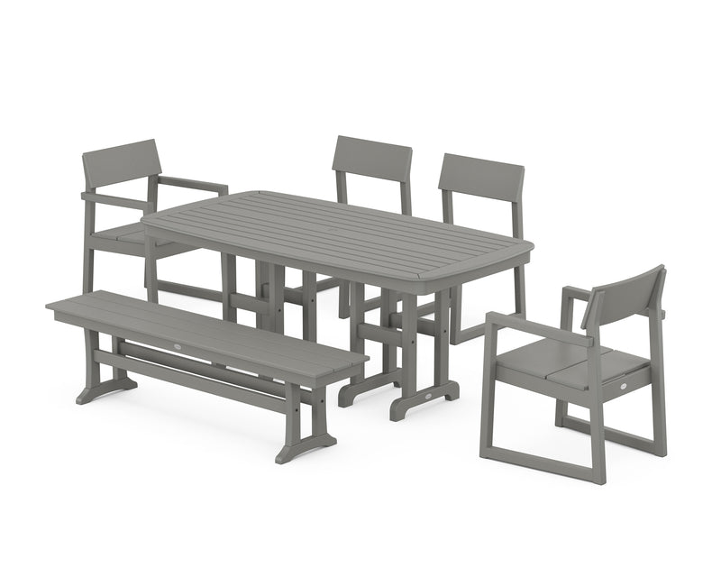 Picture of Edge 6 Piece Dining Set W/ Bench