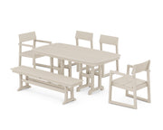 Picture of Edge 6 Piece Dining Set W/ Bench