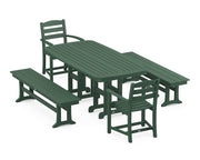 Picture of La Casa Café 5 Piece Dining Set W/ Benches
