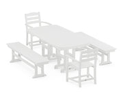 Picture of La Casa Café 5 Piece Dining Set W/ Benches