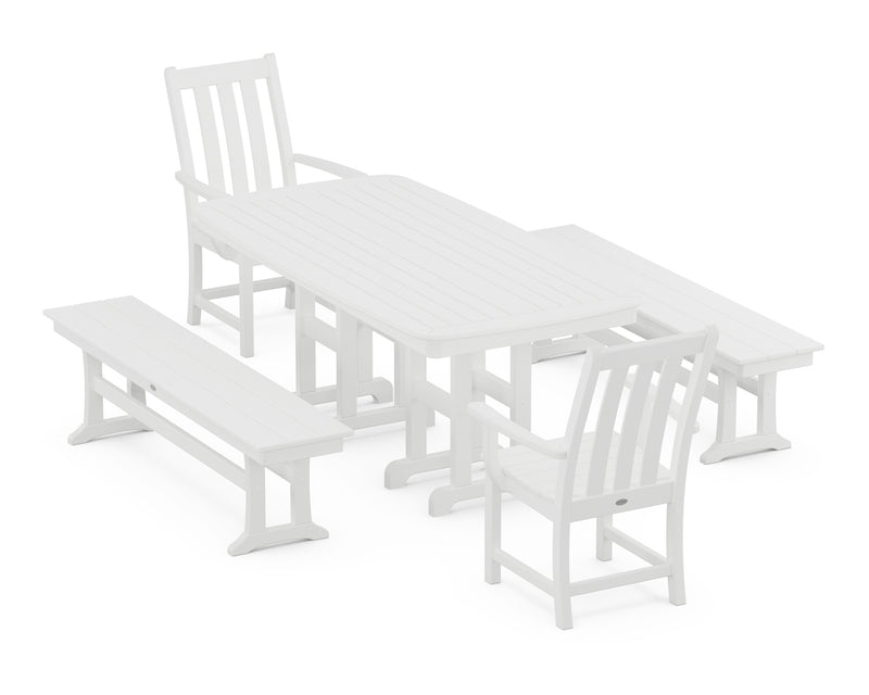 Picture of Vineyard 5 Piece Dining Set W/ Benches
