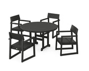 Picture of Edge 5 Piece Round Farmhouse Dining Set