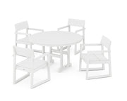 Picture of Edge 5 Piece Round Farmhouse Dining Set