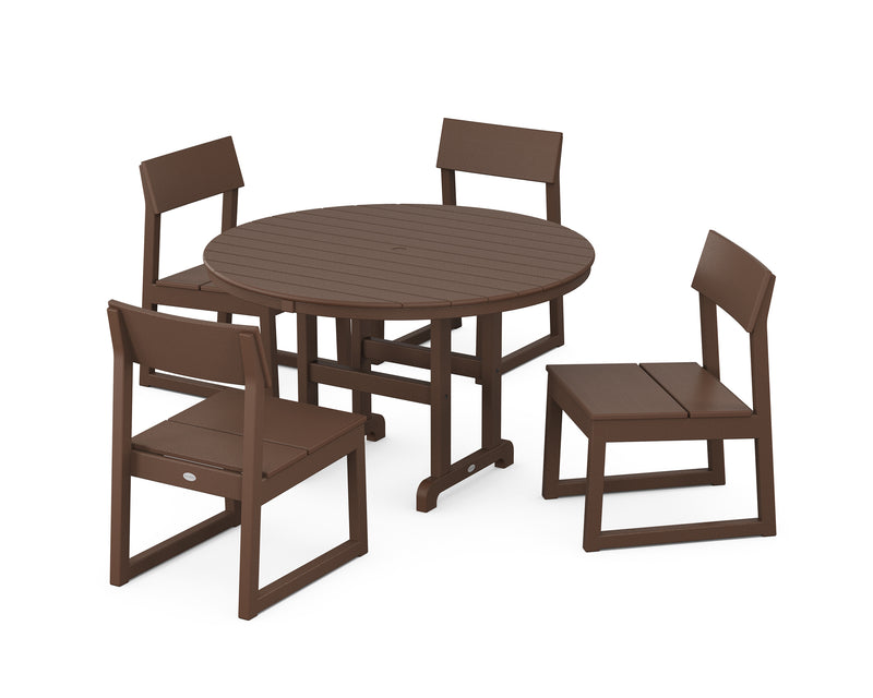 Picture of Edge Side Chair 5 Piece Round Farmhouse Dining Set