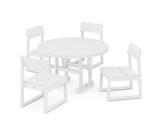 Picture of Edge Side Chair 5 Piece Round Farmhouse Dining Set