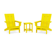 Modern Studio 3 Piece Adirondack Set - The Great Escape