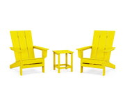 Modern Studio 3 Piece Adirondack Set - The Great Escape