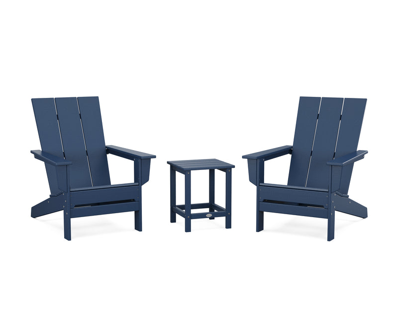 Modern Studio 3 Piece Adirondack Set - The Great Escape