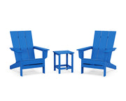 Modern Studio 3 Piece Adirondack Set - The Great Escape