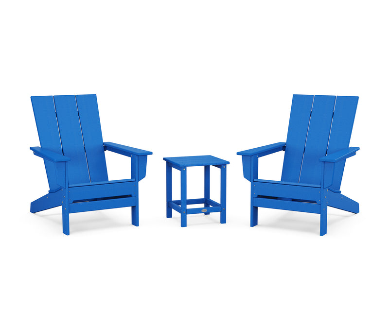 Modern Studio 3 Piece Adirondack Set - The Great Escape