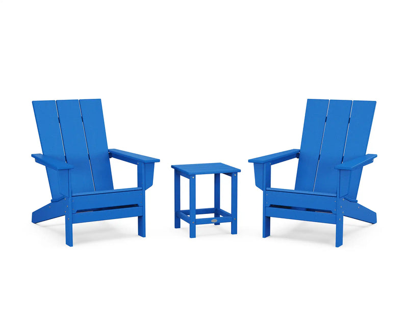 Modern Studio 3 Piece Adirondack Set - The Great Escape