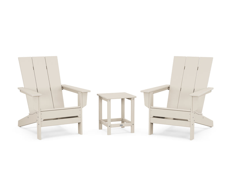 Modern Studio 3 Piece Adirondack Set - The Great Escape