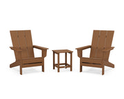 Modern Studio 3 Piece Adirondack Set - The Great Escape
