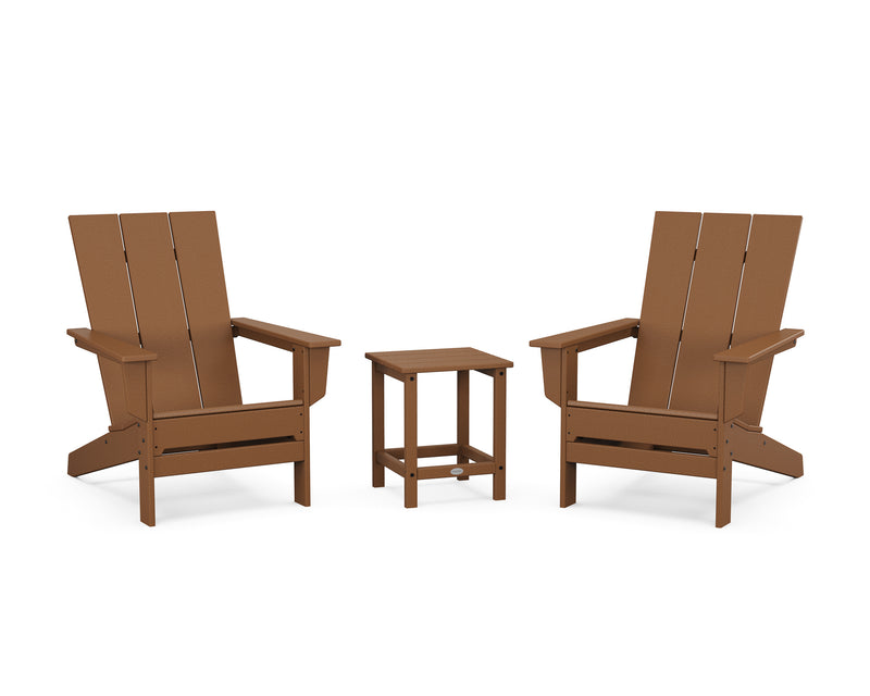 Modern Studio 3 Piece Adirondack Set - The Great Escape