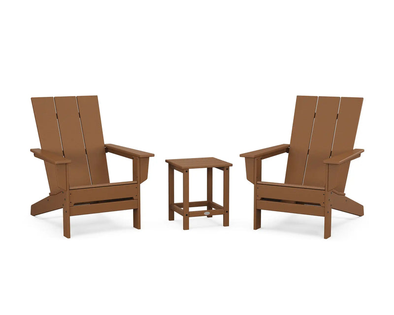 Modern Studio 3 Piece Adirondack Set - The Great Escape