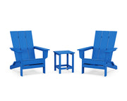 Modern Studio 3 Piece Folding Adirondack Set - The Great Escape