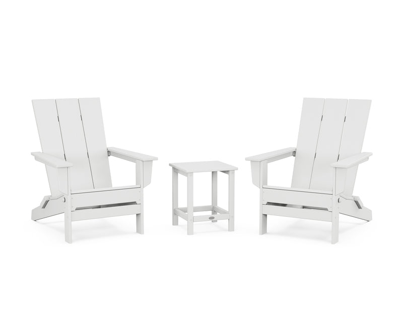 Modern Studio 3 Piece Folding Adirondack Set - The Great Escape