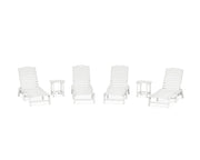 Nautical 6 Piece Chaise Lounge Set - The Great Escape