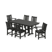 Oxford 7 Piece Farmhouse Dining Set - The Great Escape
