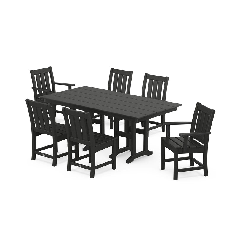 Oxford 7 Piece Farmhouse Dining Set - The Great Escape