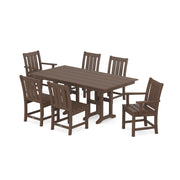 Oxford 7 Piece Farmhouse Dining Set - The Great Escape
