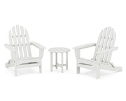 Classic 3 Piece Folding Adirondack Set - The Great Escape