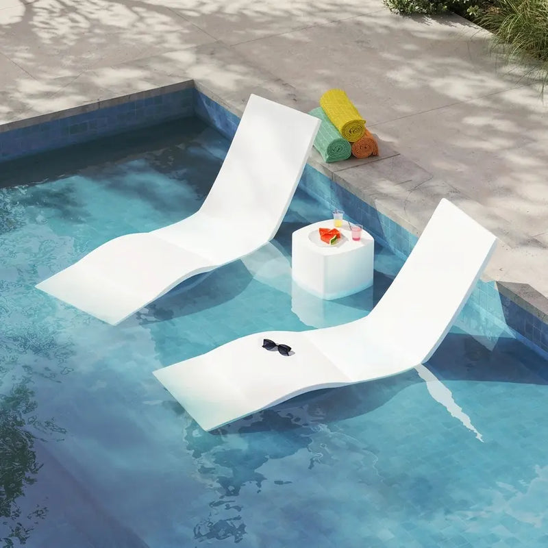 Laguna 3 Piece In-Pool Chaise Lounge Set - The Great Escape