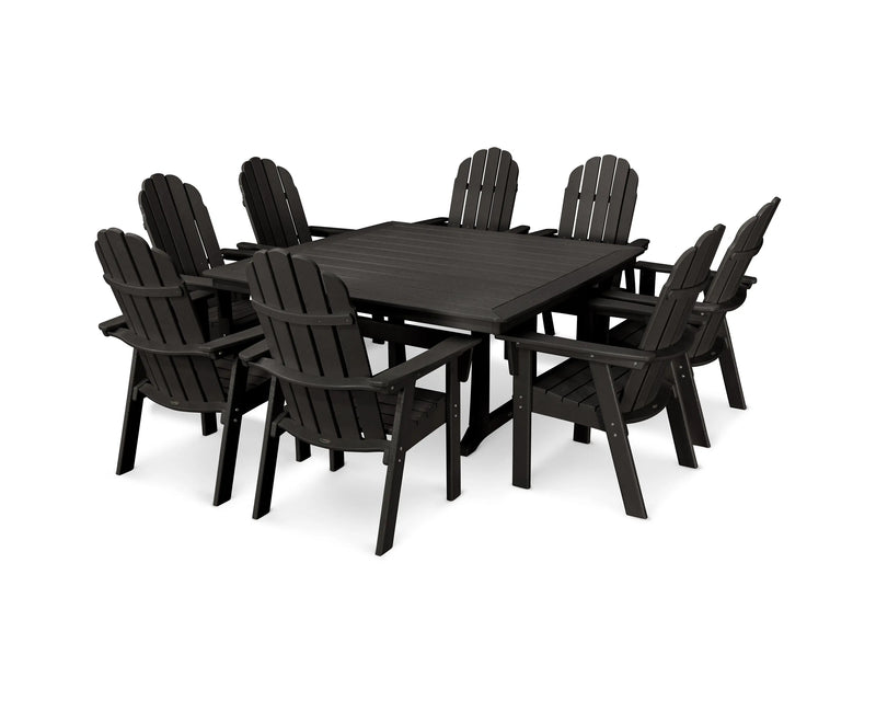 Nautical Curveback 9 Piece Dining Set - The Great Escape