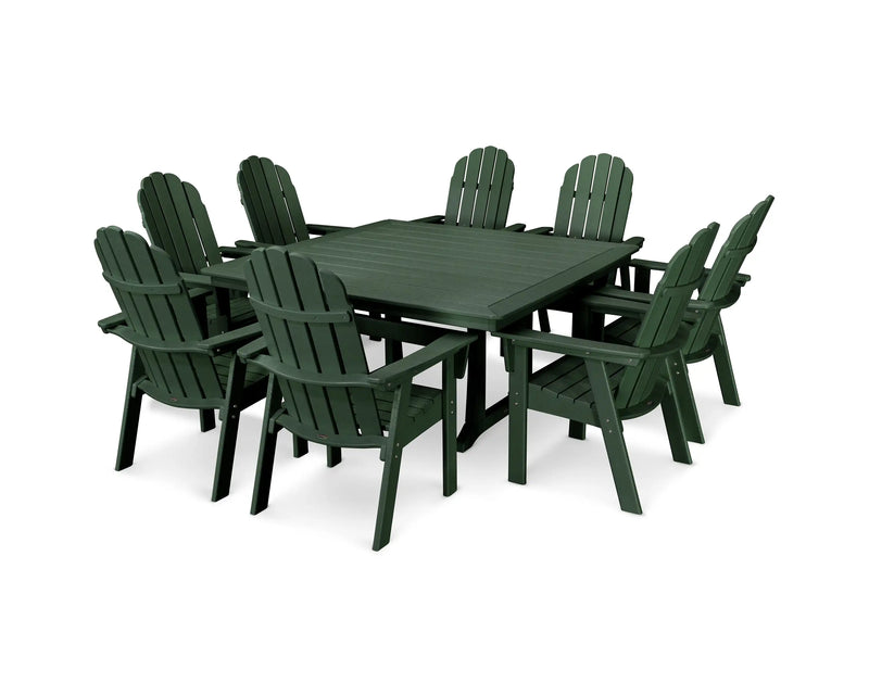 Nautical Curveback 9 Piece Dining Set - The Great Escape