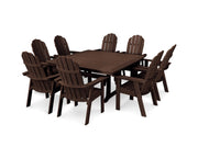 Nautical Curveback 9 Piece Dining Set - The Great Escape