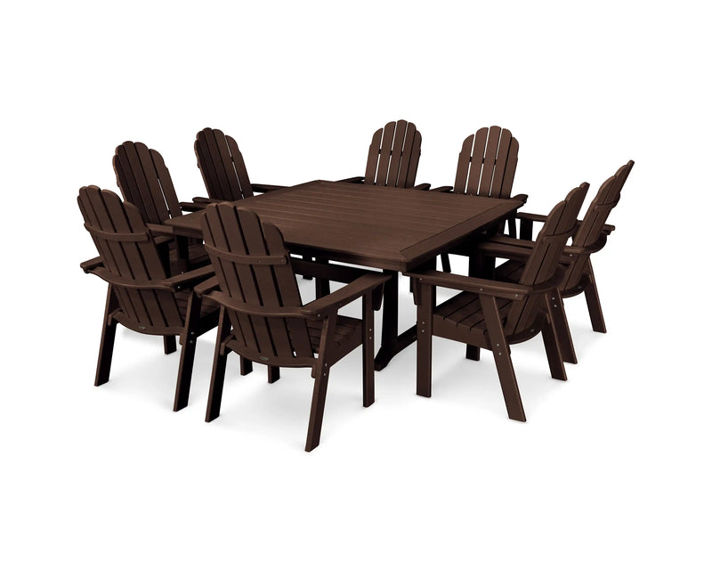 Nautical Curveback 9 Piece Dining Set - The Great Escape