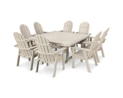 Nautical Curveback 9 Piece Dining Set - The Great Escape