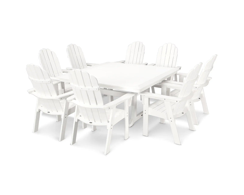 Nautical Curveback 9 Piece Dining Set - The Great Escape