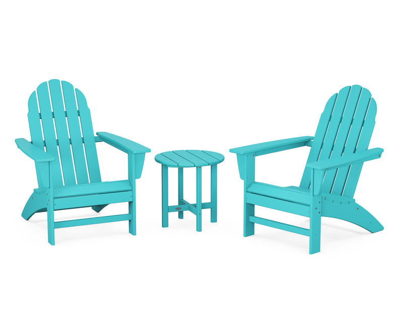 Vineyard 3 Piece Adirondack Set - The Great Escape