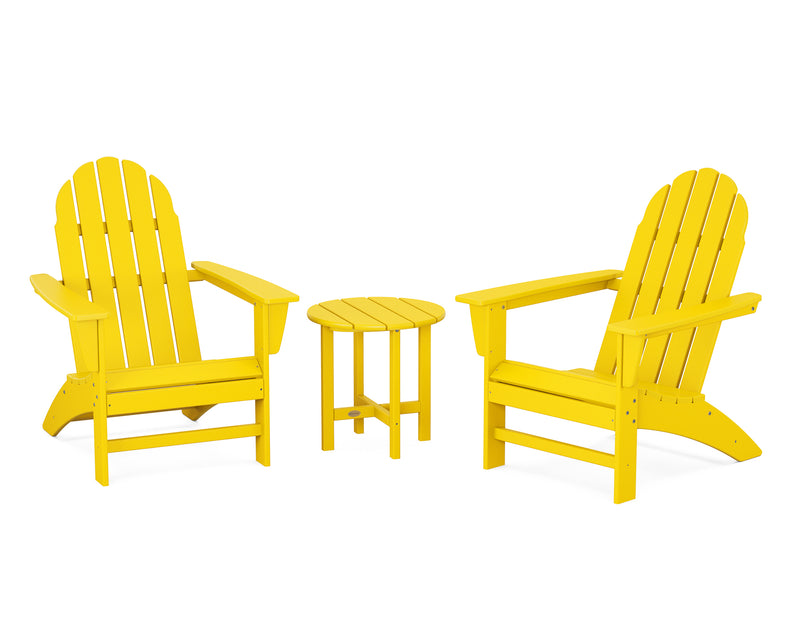 Vineyard 3 Piece Adirondack Set - The Great Escape