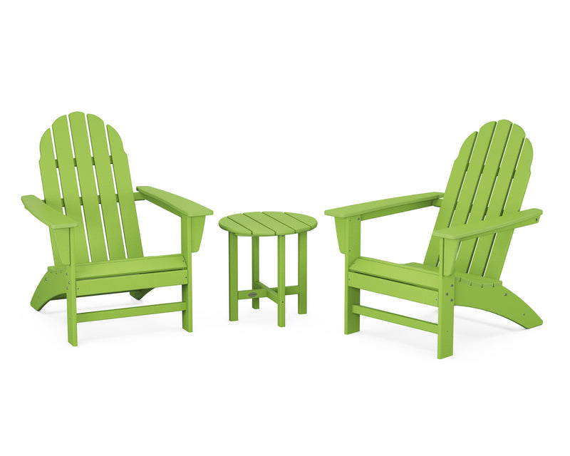 Vineyard 3 Piece Adirondack Set - The Great Escape