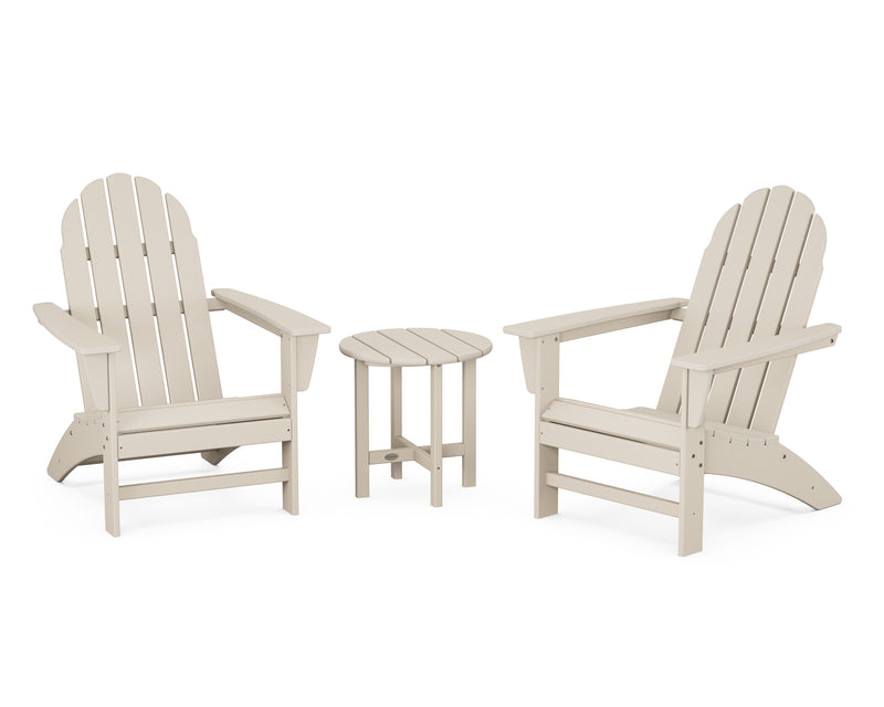 Vineyard 3 Piece Adirondack Set - The Great Escape