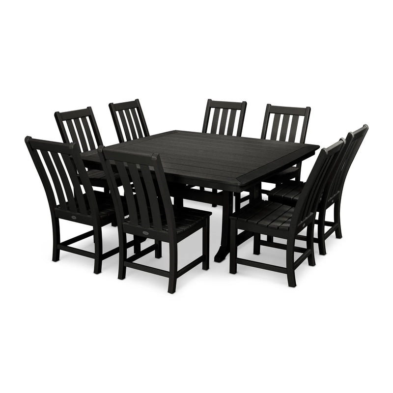 Vineyard 9 Piece Farmhouse Dining Set - The Great Escape