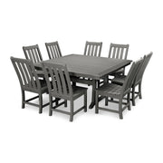 Vineyard 9 Piece Farmhouse Dining Set - The Great Escape