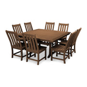 Vineyard 9 Piece Farmhouse Dining Set - The Great Escape