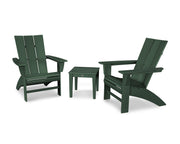 Modern 3 Piece Curveback Adirondack Set - The Great Escape