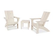 Modern 3 Piece Curveback Adirondack Set - The Great Escape