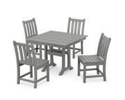 Traditional Garden 5 Piece Farmhouse Dining Set - The Great Escape